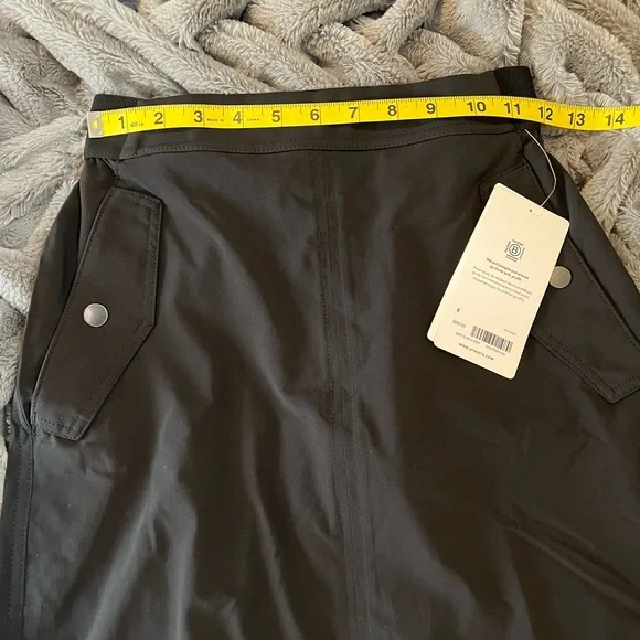 NWT Athleta Black Vienna Cargo Skort Size 0